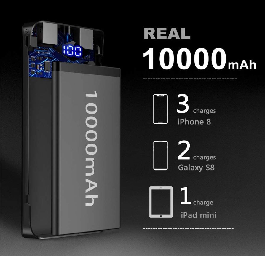 INIU Portable Charger 10000mah Power Bank iniupower.com 3A Output Dual Input Port Extended battery charger Dual 3A High Speed Portable Charger USB C Flashlight External real battery ys INIU Portable Charger 10000mah Power Bank iniupower.com 3A Output Dual Input Port Extended battery charger Dual 3A High Speed Portable Charger USB C Flashlight External real battery ys