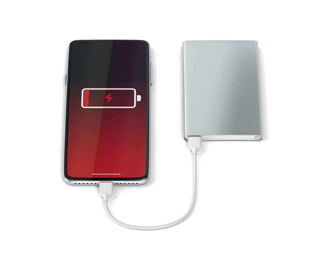 the battery inside completely drains the battery inside completely drains