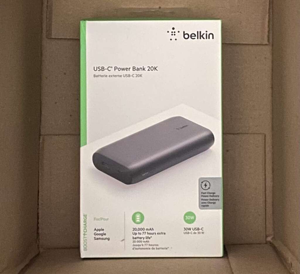 Belkin USB C PD Power Bank 20K Review Belkin USB C PD Power Bank 20K Review