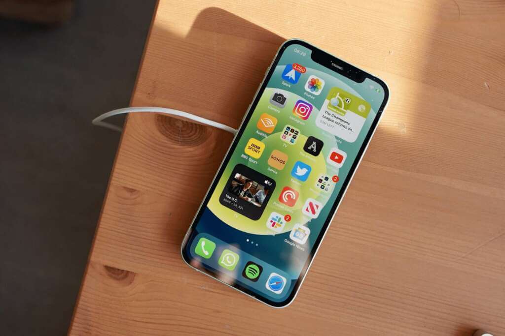 Iphone Charging in Progress 1