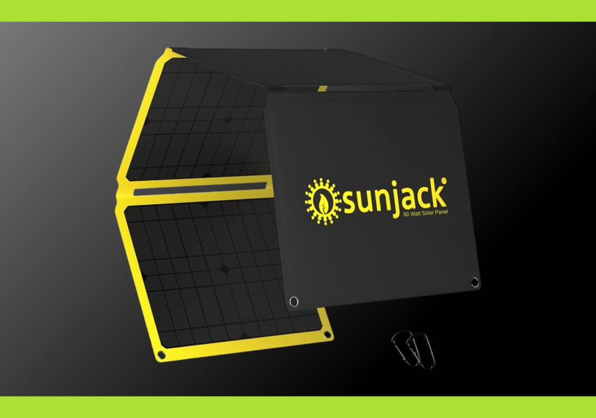 SunJack 60 Watt Solar Panel Review