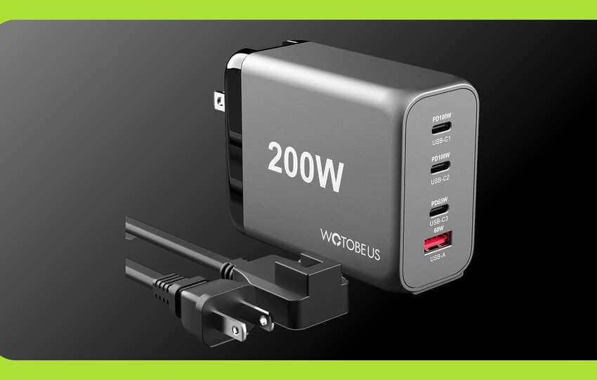 WOTOBEUS 200W Charger