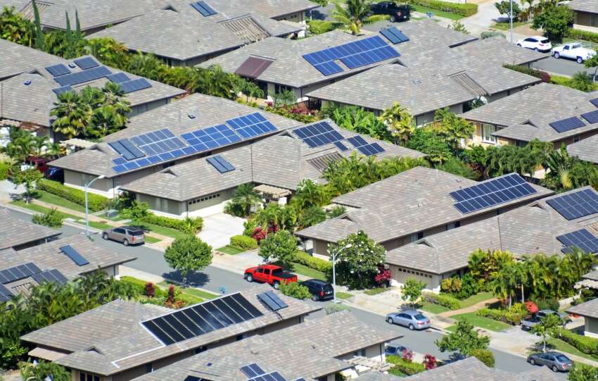 solar panel on every house