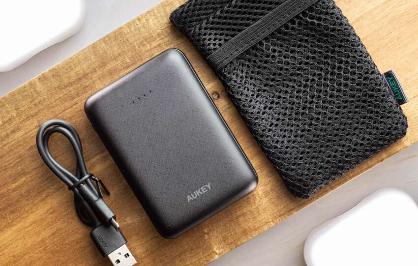 power bank charged