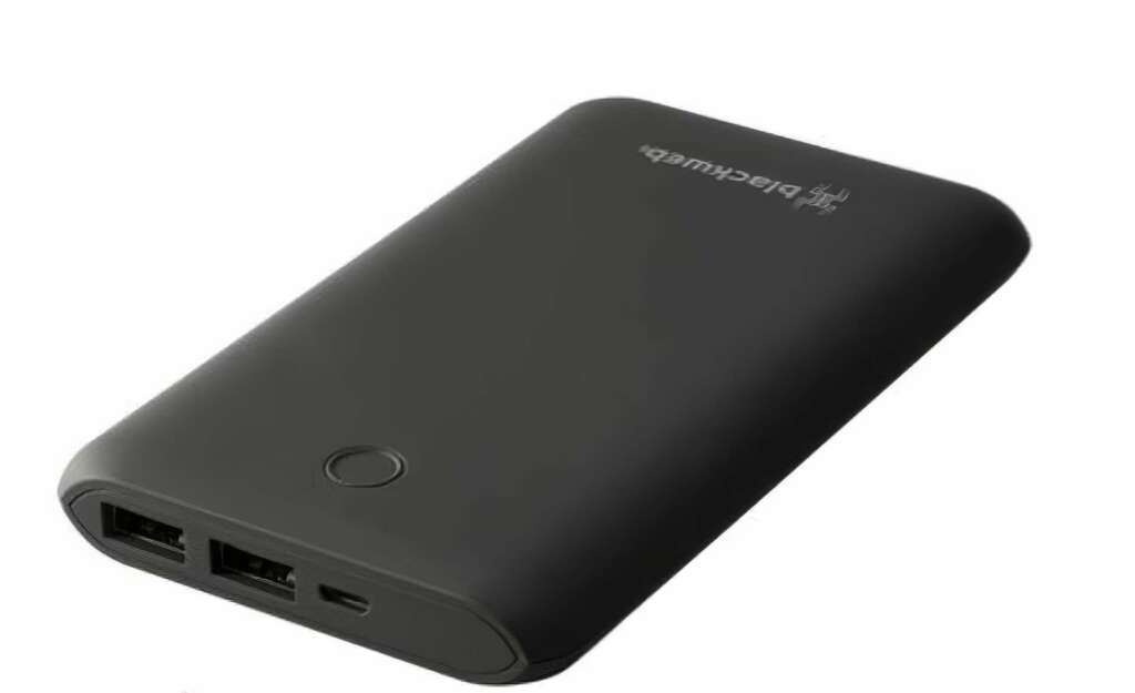 Blackweb Charger Portable Power Bank 10000mAh Slim Dual Output Blackweb 2