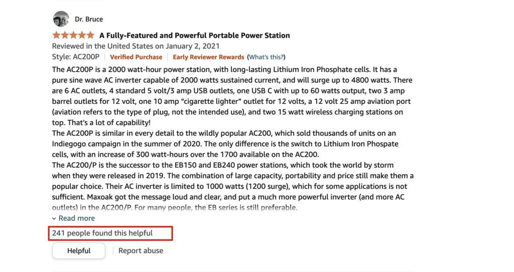 Amazon Review BLUETTI Portable Power Station Amazon Review BLUETTI Portable Power Station