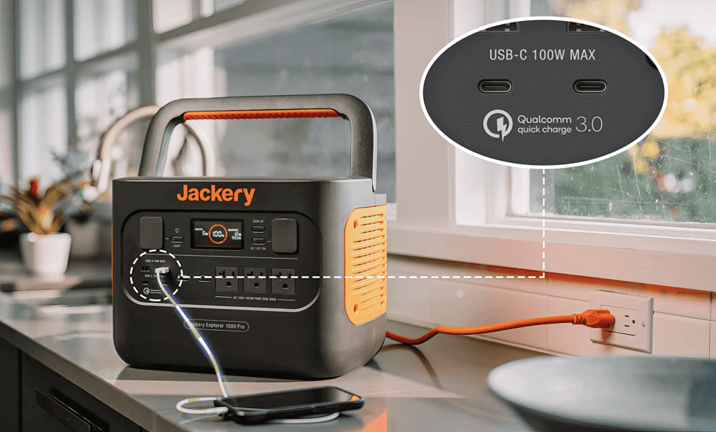 Jackery Explorer 1000 Pro Charging Jackery Explorer 1000 Pro Charging
