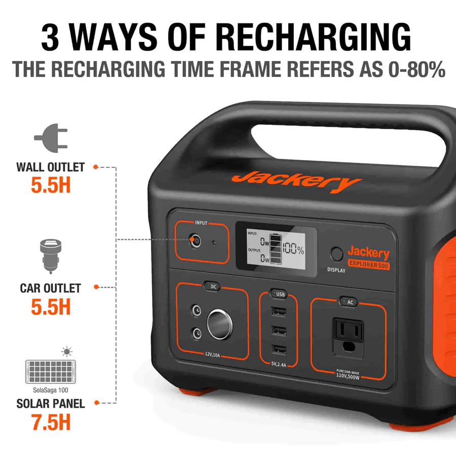 Jackery Solar Generator Explorer 500 Input Port Jackery Solar Generator Explorer 500 Input Port