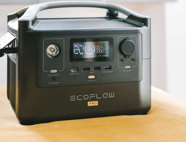 Portable Power Station Charging At Home 1 Portable Power Station Charging At Home 1
