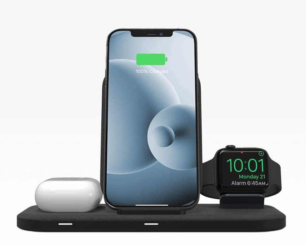 mophie 3 in 1 Wireless Charging Stand mophie 3 in 1 Wireless Charging Stand