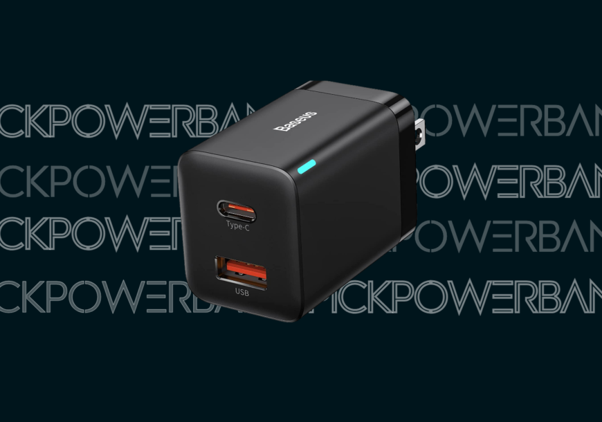 Baseus 30W Dual Port USB C Charger Block