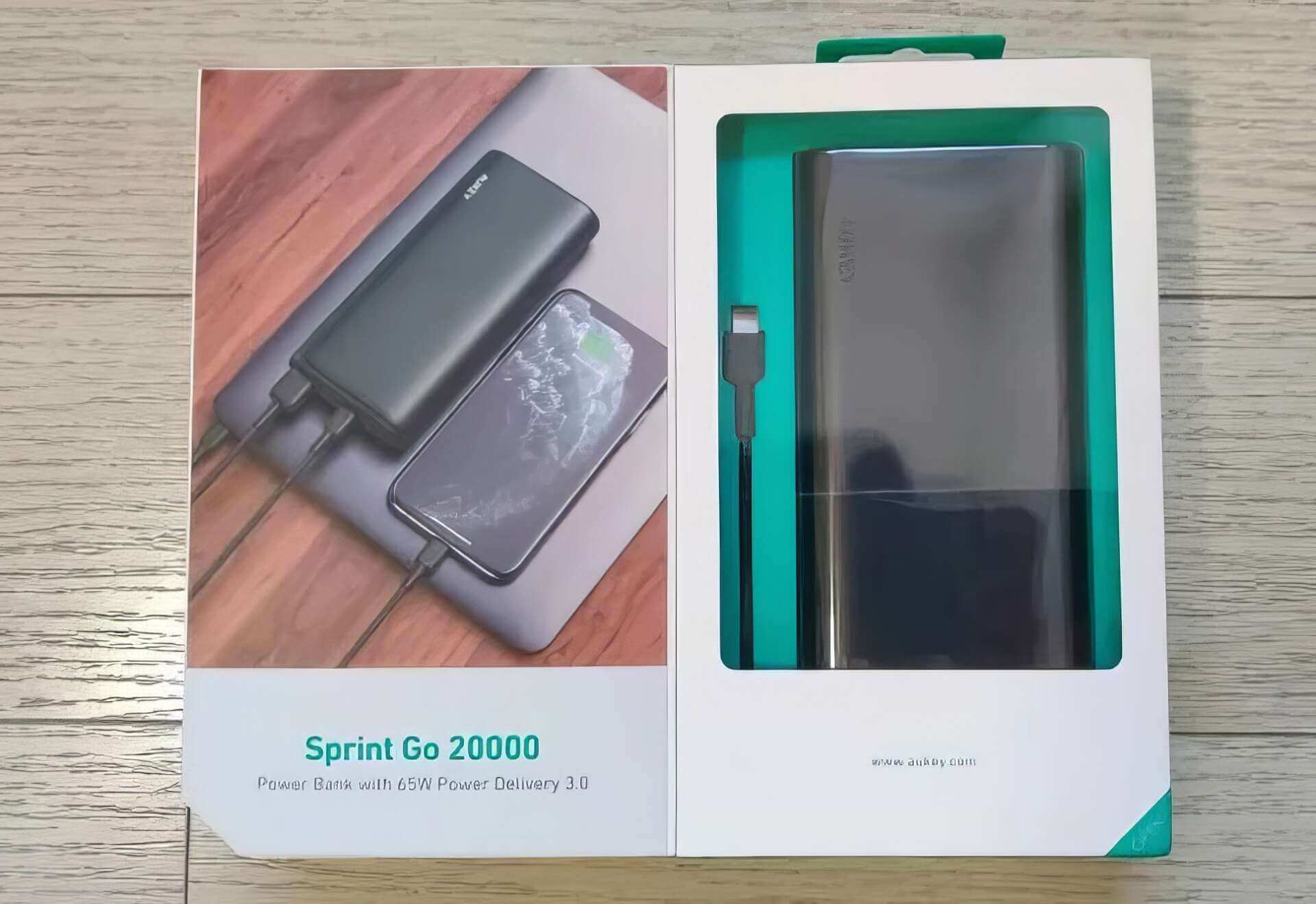AUKEY PB Y43 Sprint X 20K 65W 20000mAh AUKEY PB Y43 Sprint X 20K 65W 20000mAh