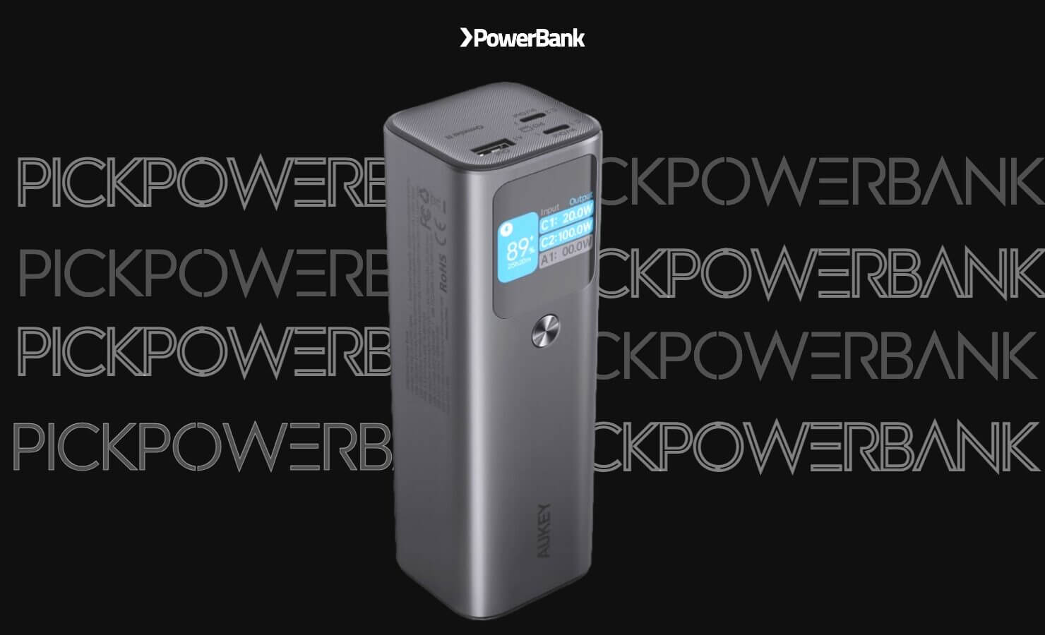 AUKEY PB Y45 27600mAh 140W AUKEY PB Y45 27600mAh 140W