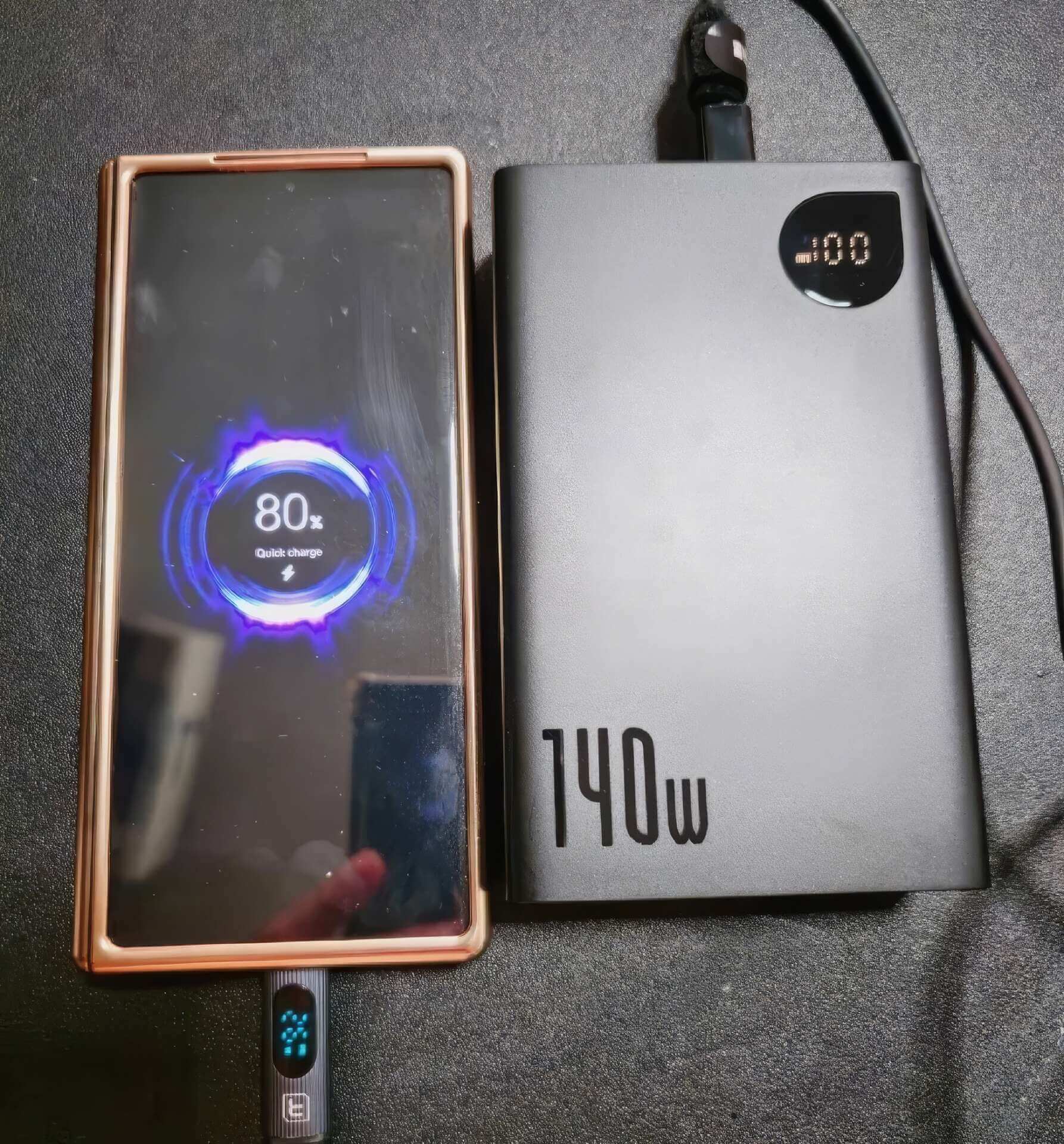 Baseus 140W Portable Charger Quick Smasung Phone Baseus 140W Portable Charger Quick Smasung Phone