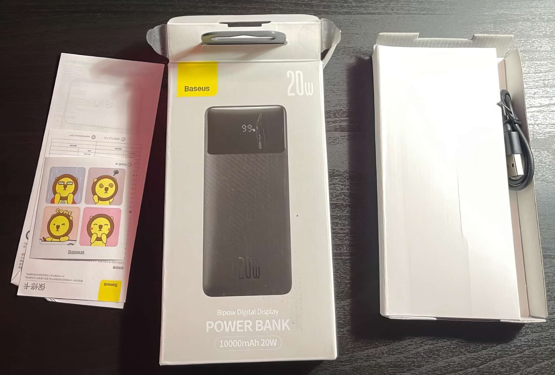 Baseus PD 20W 10000mAh PowerBank Cover Baseus PD 20W 10000mAh PowerBank Cover