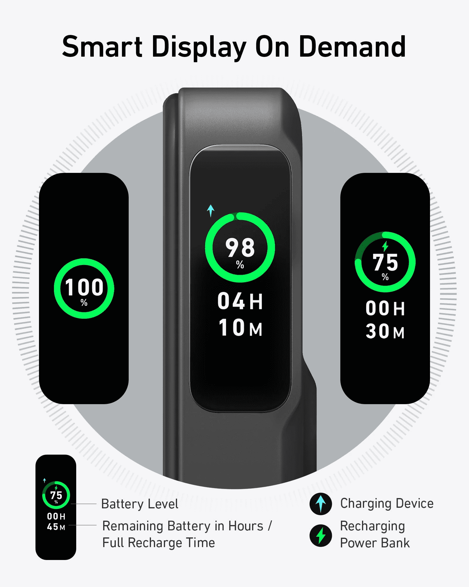 Anker MagGo Power Bank 10K Smart LED Display Anker MagGo Power Bank 10K Smart LED Display